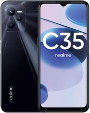 Характеристики Смартфон REALME C35 4/64Gb, RMX3511, черный (1783102 ...