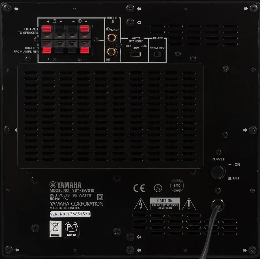 Yamaha yst cheap sw215 subwoofer
