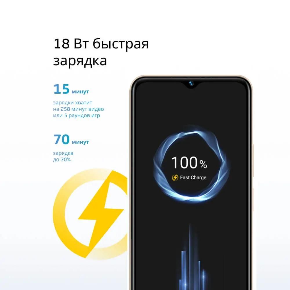 Отзывы на Смартфон vivo Y35 4/64Gb, черный агат в интернет-магазине  СИТИЛИНК (1841078)