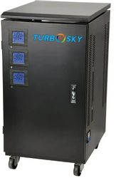 Стабилизатор напряжения TURBOSKY SVC-8, черный