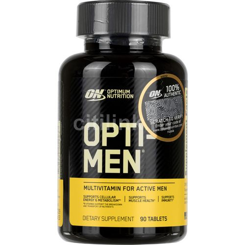 Витаминно-минеральный комплекс OPTIMUM NUTRITION Opti-Men, таблетки, 90шт OPTIMUM NUTRITION