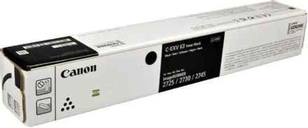Картридж Canon C-EXV63, черный / 5142C002