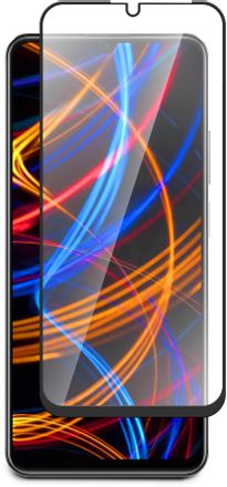 Защитное стекло для экрана BORASCO 72242 для Realme C61/C63/Note 60/60X/Note 70 антиблик, 74х165 мм, 2.5D, прозрачный