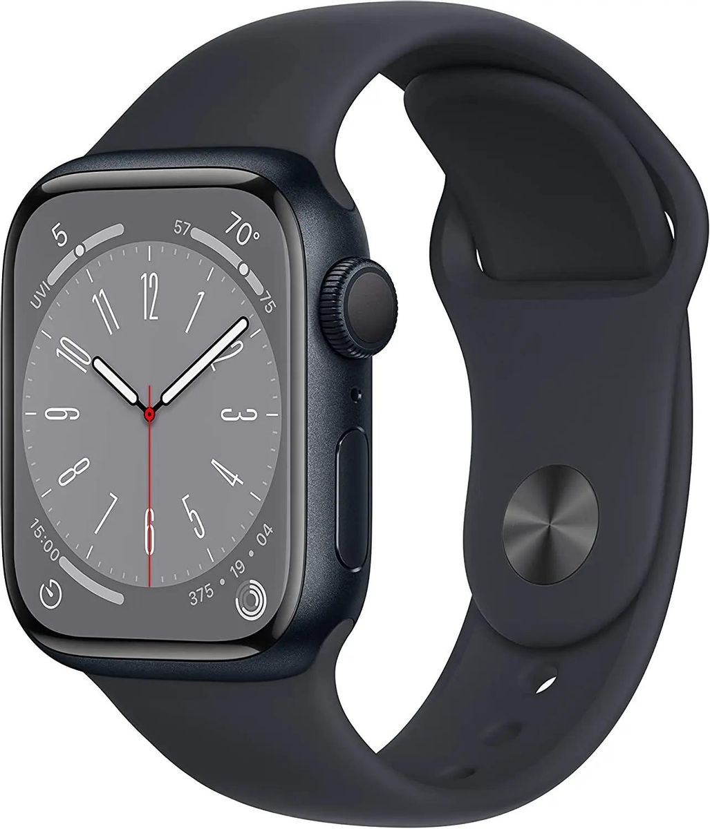 Apple Watch Series 8 41mm Sport S M Midnight