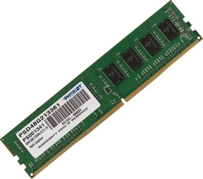 Оперативная память Patriot Signature PSD48G213381 DDR4 -  1x 8ГБ 2133МГц, DIMM,  Ret