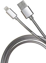 Изображение товара Кабель Lightning USB 1м PREMIER 6-703M2 1.0S серебристый универсальный