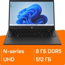 Изображение товара Ноутбук iRU Planio 14ING с IPS экраном и Intel N100