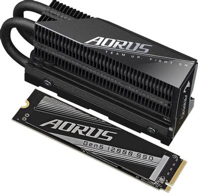 Характеристики SSD накопитель GIGABYTE Aorus Gen5 12000 AG512K1TB 1ТБ, M.2  2280, PCIe 5.0 x4, NVMe, M.2 (1994355) смотреть в СИТИЛИНК