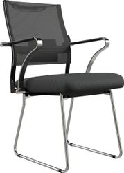 Кресло МЕТТА Sit Air 24/7 M4-281K - Italy (F54), сетка/ткань, до 150кг, черный