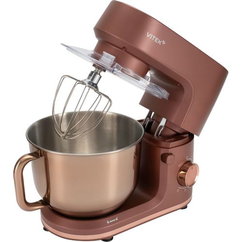 Миксер планетарный Vitek Элегия VT-PM0661, 2000Вт, кофейный