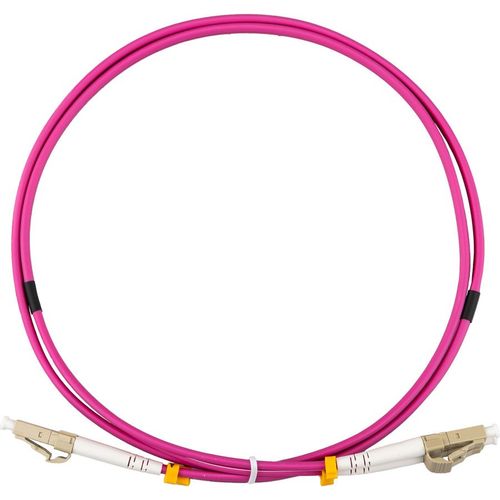 Патч-корд REXANT 2 50/125 OM4 5м LSZH малиновый [50-2611-5]