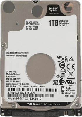 Жесткий диск WD Black WD10SPSX, 1ТБ, HDD, SATA III, 2.5" – купить в ...