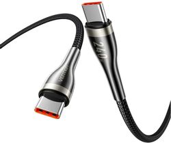 Кабель VENTION CTYBAV, USB Type-C (m) - USB Type-C (m), 1.2м, черный