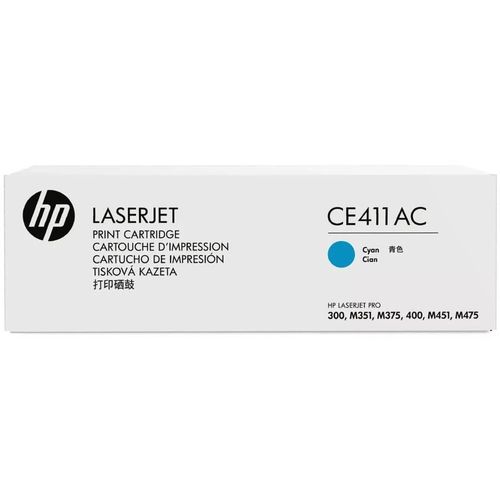 Картридж HP CE411AC, голубой / CE411AC