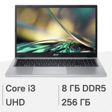 Изображение товара Ноутбук Acer Aspire 3 A315-510P-30EA 15.6 TN Intel Core i3 8ГБ SSD