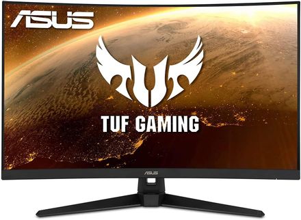 31.5" Монитор ASUS TUF Gaming VG328H1B,  1920x1080,  VA,  165Гц,  1хHDMI,  изогнутый, черный [90lm0681-b01170]