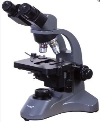 Микроскоп LEVENHUK 720B, световой/оптический/биологический, 40-2000x, на 4 объектива, серый/черный [69656]