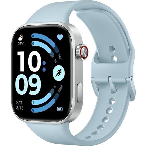 Смарт-часы Xiaomi Redmi Watch 6, 2.07", голубой/серебристый