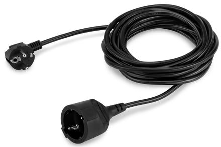Сетевой удлинитель Buro BU-PS1.10/B, 10м, черный