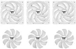 Система водяного охлаждения Thermaltake MAGFloe 420 Ultra Snow, LCD, 4-pin, ARGB, белый