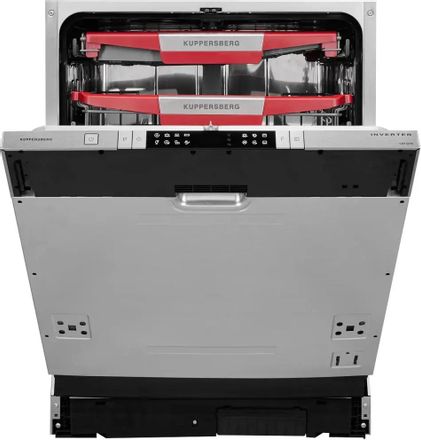 Встраиваемая посудомоечная машина KUPPERSBERG GIM 6078, полноразмерная, ширина 59.8см, полновстраиваемая, загрузка 14 комплектов
