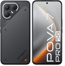 Изображение товара Смартфон TECNO Pova 7 Pro 5G 8/256GB черный с OLED экраном 6.78" и 5G