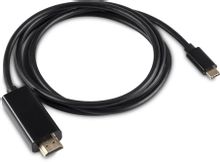 Изображение товара Кабель-переходник аудио-видео Buro USB Type-C (m) -  HDMI (m),  ver 2.0,  1.5м, черный [bu-typec-hdmi-1.5m]