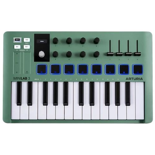 Синтезатор ARTURIA MiniLAB 3, зеленый