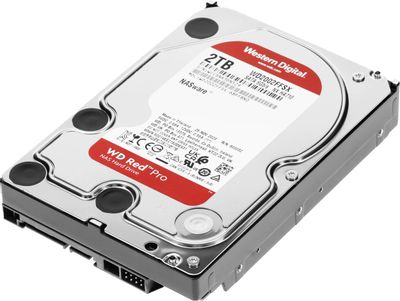 Жесткий диск WD Red Pro WD2002FFSX, 2ТБ, HDD, SATA III, 3.5