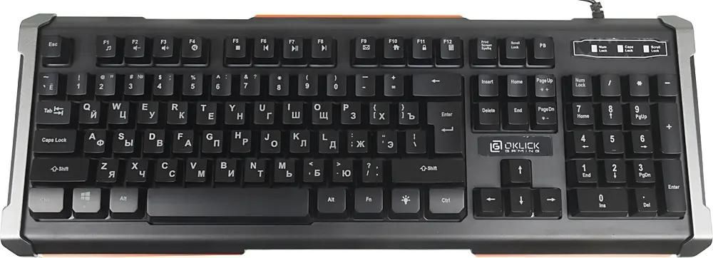 Клавиатура Oklick 717G BLACK DEATH, черный