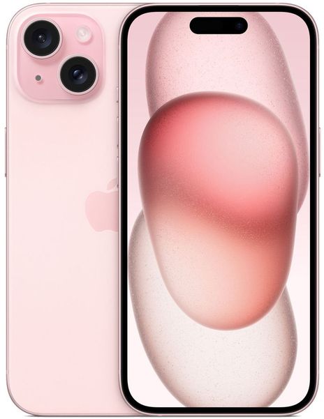 Смартфон Apple iPhone 15 128Gb,  A3092,  розовый