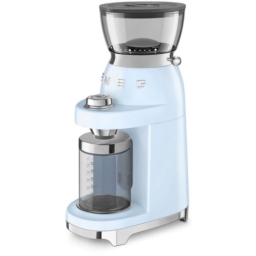 Кофемолка SMEG CGF03PBEU, голубой