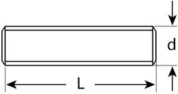 Шпильки Зубр 4-303350-14-2000