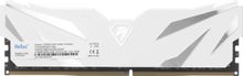 Изображение товара Оперативная память NETAC Shadow II NTSWD4P32SP-16W DDR4 -  1x 16ГБ 3200МГц, DIMM,  White,  Ret
