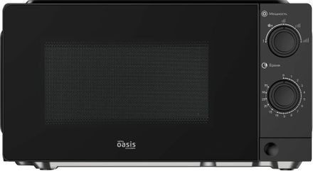 Микроволновая печь OASIS MW-70XB, 700Вт, 20л, черный
