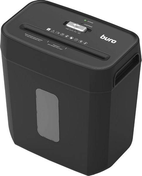 Уничтожитель бумаг Buro Office BU-S800,  P-4,  4х38 мм, 10 лист. одновременно, 21л