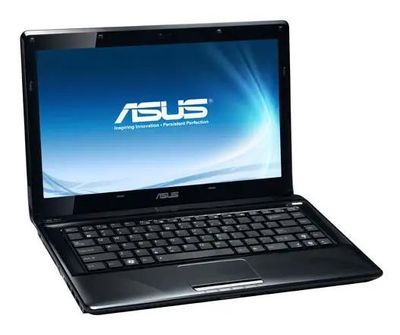 Ноутбук ASUS A42F/K42F 90NXTWB14W15316073AY, 14", Intel Core i3 350M 2.26ГГц, 2-ядерный, 2ГБ 250ГБ,  Intel GMA  4500MHD, Free DOS, черный