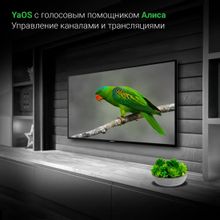 43" Телевизор Digma DM-LED43UBB31, 4K Ultra HD, черный, СМАРТ ТВ, YaOS