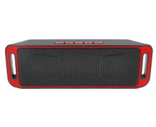 Изображение товара Портативная колонка PERO WS02 6Вт Bluetooth поддержка карт памяти красная