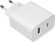 Изображение товара Сетевое зарядное устройство Xiaomi Mi 33w Wall Charger,  USB-A,  USB-C, 33Вт, 3A, белый [bhr4996gl]