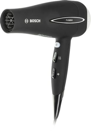 Фен Bosch PHD9760, 2000Вт, черный и серебристый