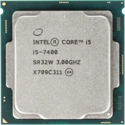 Процессор Intel Core i5 7400, LGA 1151,  OEM [cm8067702867050s r32w]