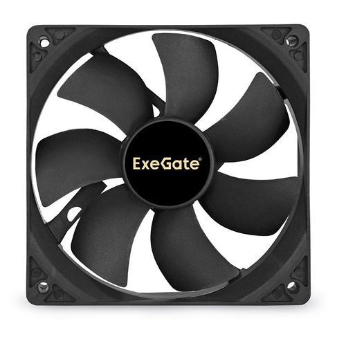 Вентилятор EXEGATE EX283387RUS 120мм, 3-pin, 1800об/мин, 28 дБ, черный, OEM