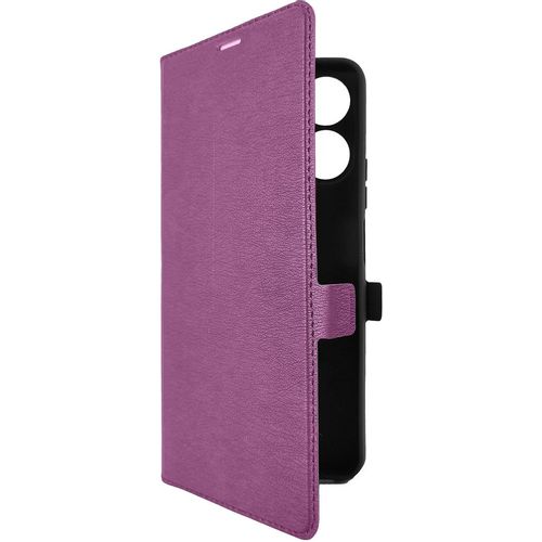 Чехол (флип-кейс) BORASCO Book Case, для Realme Note 70, фиолетовый [76051]