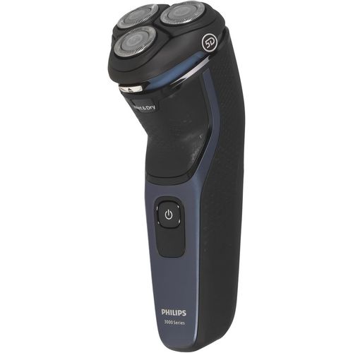 Электробритва Philips Series 3000 S3144/00, черный и синий