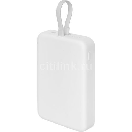 Внешний аккумулятор (Power Bank) Xiaomi Magnetic BHR9822GL, 10000мAч, белый