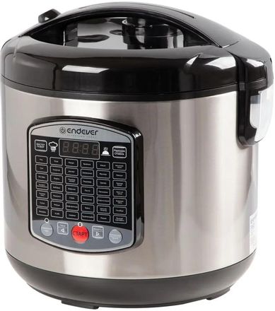 Мультиварка Endever Vita-90,  980Вт,   серебристый/черный [80287]