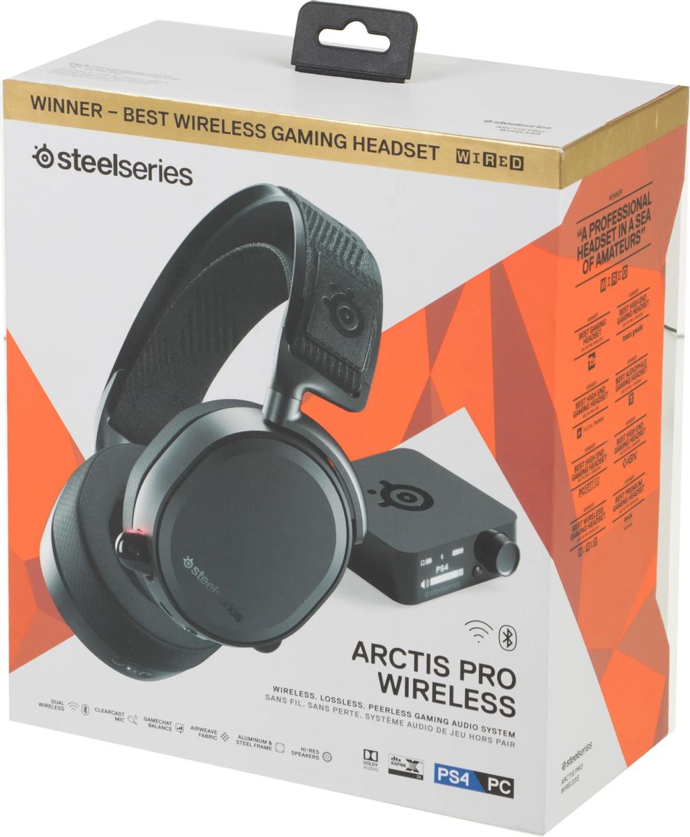 Steelseries arctis pro wireless ps4 and outlet pc