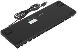 Клавиатура Logitech G412 TKL, проводная, механическая, черный