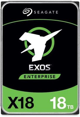 Жесткий диск Seagate Exos X18 ST18000NM000J,  18ТБ,  HDD,  SATA III,  3.5"